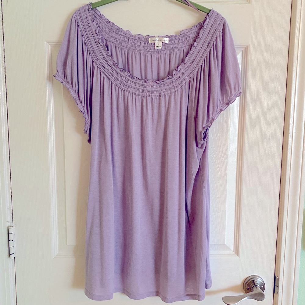 John Paul Richard Lavender Top